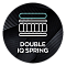 Серия «Double IQ Spring». Экстра-комфортные высокие матрасы с топпером